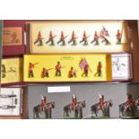 Britains Military sets. The Queens Own Corps Of Guides Cavalry, 4 mounted pieces, No.8835. The