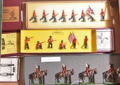 Britains Military sets. The Queens Own Corps Of Guides Cavalry, 4 mounted pieces, No.8835. The