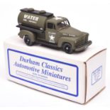 A Durham Classics white metal model. Limited Edition 1/200. A 1953 Chevrolet flareside twin rear