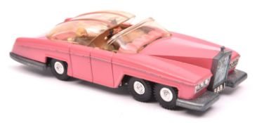 A Dinky Toys Rolls Rolls FAB 1 (100). A second example with ridged cast wheels and treaded plastic