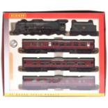 A Hornby OO gauge The Lakes Express train pack (R2176M). Comprising; a BR Coronation Class 4-6-2