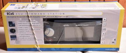 ECoS ESU Digital Command Station for O Gauge DCC model railway (Prod. no. 50200). Sold untested as a