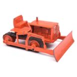 A rare Moko Bulldozer from the Prime Mover set. A seldom seen example in orange with black rubber