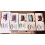 5x O gauge railway 7mm Parkside Dundas finescale wagon kits. 3x unconstructed SR models with