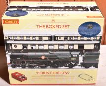 Hornby Railways The Boxed Set 'Orient Express' R1038. Comprising BR Merchant Navy Class locomotive