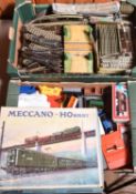 Quantity of Hornby Dublo railway etc. A Breakdown Crane 4620, complete. 9 corridor coaches including