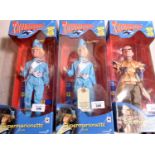 6 Pelham Puppet Thunderbirds 'Supermarionette'. 4x The Hood and 2x Alan. All boxed, minor wear/