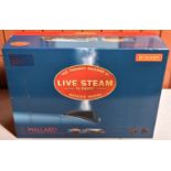 A limited issue Hornby Railways OO gauge live steam locomotive. An LNER Class A4 4-6-2 tender