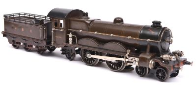 A Gauge One railway Marklin William Reid Atlantic Class H NBR 4-4-2 tender locomotive. For 3-rail