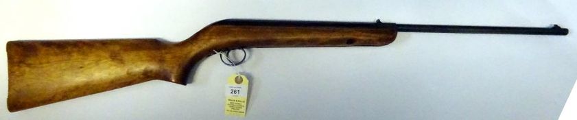 A .177” BSA Cadet air rifle, number BA 84941 (1949-51). GWO & C (slightly worn, no markings visible)
