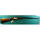 *A Spanish DB 12 bore “Master” top lever boxlock ejector shotgun, 44½” overall, barrels 27¾”, number