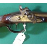 An early 19th century DB 16 bore sporting gun by Forsyth & Co, apparently originally made with