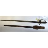 A Victorian 1845 pattern Infantry officer’s sword, blade 32½” by Henry Wilkinson, number 23503,