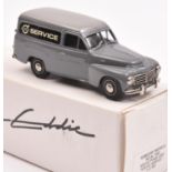 A Brooklin Models Rob Eddie white metal 1953 Volvo PV445 Van. An example in dark grey with light