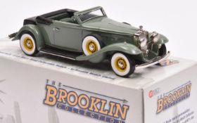 Brooklin Collection 1933 Stutz DV-32 Victoria Convertible Top Down BRK.146x B.C.C. Special 2009.