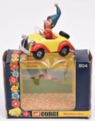 Corgi Toys Noddy's Car (804). Example with Noddy at the wheel on his own. Boxed, minor age wear/