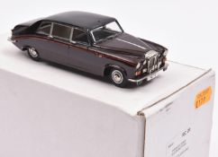 A Minimarque 43 white metal model of a 1968 Daimler DS420 Royal Limousine, the Queen Mother's