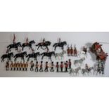 Britains Toy Soldiers. Elizabeth II State Landau, pulled by 6 Windsor Greys. one mounted. 6