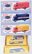 5 French Limited issue DAN TOYS. 3x Guy Vans. Slumberland (DAN210), Lyons (DAN211) and a Heinz (