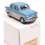 A scarce Pathfinder Models for G&W Engineering Ltd white metal 1959 Standard Pennant saloon. An