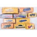 10 Atlas Dinky. Triporteur 3Wheeled Delivery Van (14), Buick Roadmaster (24V), Ford Benne a