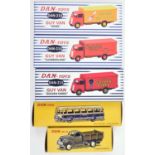 5 French Limited issue DAN TOYS. 3x Guy Vans. Slumberland (DAN210), Golden Shred (DAN215) and a