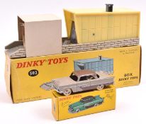 2 French Dinky Toys. Plymouth Belvedere (24D). A harder to find example in two tone brown, with