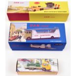 3 DAN-Toys Dinky. Mighty Antar with Transformer (284) in yellow and grey with transformer. Plus a