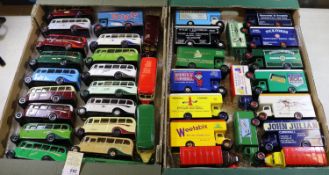 40 loose Corgi Classics. 19 Bedford OB coaches including- Southdown, Southern National, Greenslades,