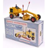 A French Dinky Supertoys 'Profileur' 100 Richier (886). In yellow with red plastic wheels.