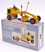 A French Dinky Supertoys 'Profileur' 100 Richier (886). In yellow with red plastic wheels.