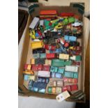 40+ vehicles by Corgi, Matchbox, Tekno, Lone Star, etc. Corgi including; Commer vans, Ford Thames