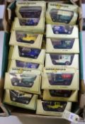 A quantity of Matchbox Models of Yesteryear. All in straw coloured boxes. Including 1927 Talbot -