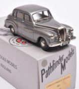 A Pathfinder Models white metal 1957 Daimler Conquest Century (PFM 24). An example in metallic grey.