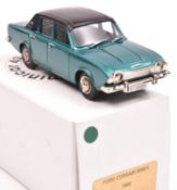 A Pathfinder Minicar 43 white metal 1968 Ford Corsair 2000E saloon. In metallic green with black