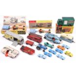 20x diecast vehicles by various makes, mainly Dinky. 3x boxed Dinky; 2x Dragster Sets (370),