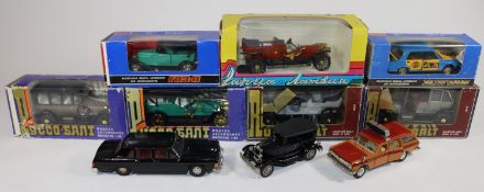 10 Russian produced 1:43 scale vehicles. 6x Vintage cars including a GAZ-A, plus saloons, open and