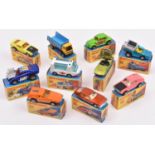 10 Matchbox Superfast. 42. Tyre Fryer in metallic blue, yellow interior, black base. 43. Dragon