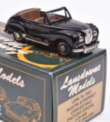 Lansdowne Models LDM.9x 1953 Austin Somerset Convertible, Factory Special 1/600. In black with brown