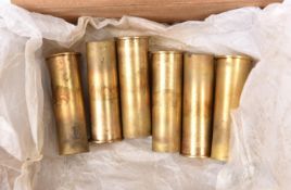 Approximately 30 N.D.F.S. unprimed .577" brass cartridge cases. Unused condition. £30-40