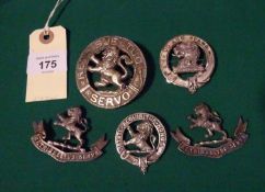 A Scottish silver clan brooch for MacGregor, with motto “E’en do and spare Not”, HM Glasgow 1951;