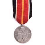 A Third Reich Spanish Volunteers Division in Russia medal, with ribbon. GC £40-60
