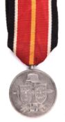 A Third Reich Spanish Volunteers Division in Russia medal, with ribbon. GC £40-60