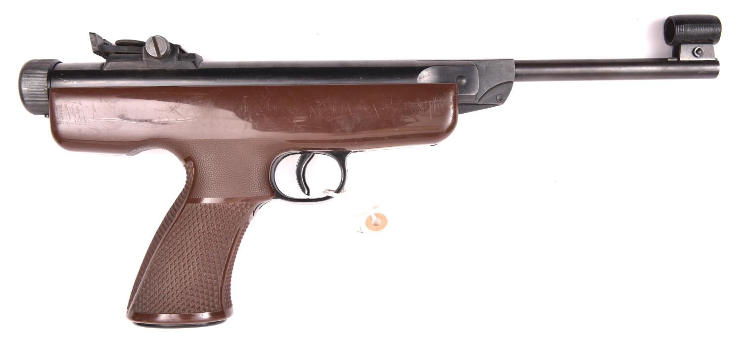 A .22" Original Mod 5 target air pistol, with fully adjustable rearsight, turned foresight, and