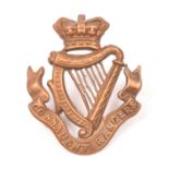 A Vic OR’s cap badge of the Connaught Rangers, GC £40-50