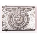 A Third Reich SS OR’s belt buckle, GC £60-80