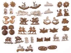 20 pairs of Infantry OR’s collar badges, including Queens (both types), WM King’s Own, King’s