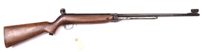 A .177" Webley Mark 3 “Supertarget” air rifle, number A8414, fitted with Parker-Hale PH17B