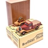 A Brooklin Models 2-model set,BRK 16x/XX 1935 Dodge Pick-Up Cable Service Truck and 1935 San