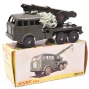 French Dinky Toys Wrecker (Camion Militaire de Depannage Berliet) (806). An example without